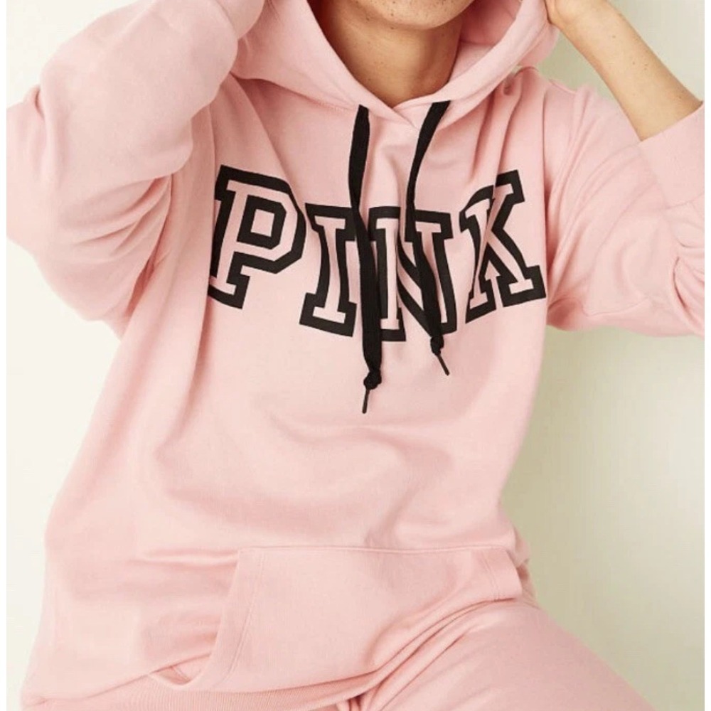 Victoria's Secret PINK Everyday Hoodie Sweatshirt Womens MEDIUM Pullover - Picture 4 of 7